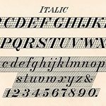 Italics
